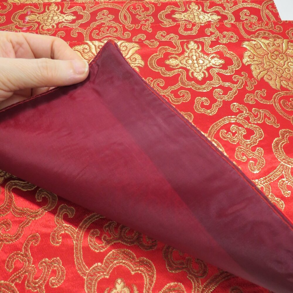 Asian Red & Gold (6) Table Setting Set - Picture 3 of 11